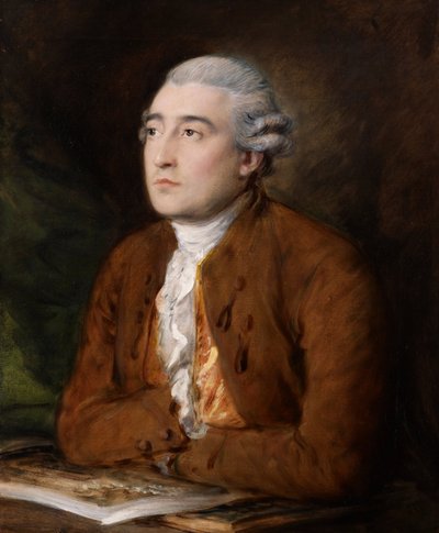 Philippe Jacques de Loutherbourg von Thomas Gainsborough